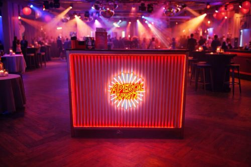 Groß (aperol spritz bar mieten)