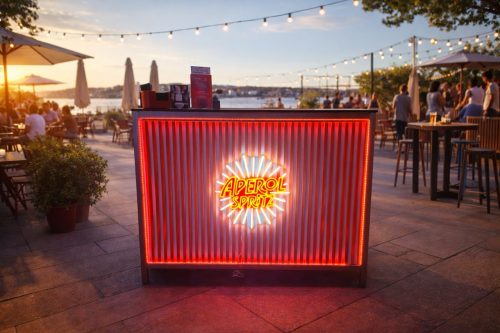 Groß (aperol spritz bar vermietung)